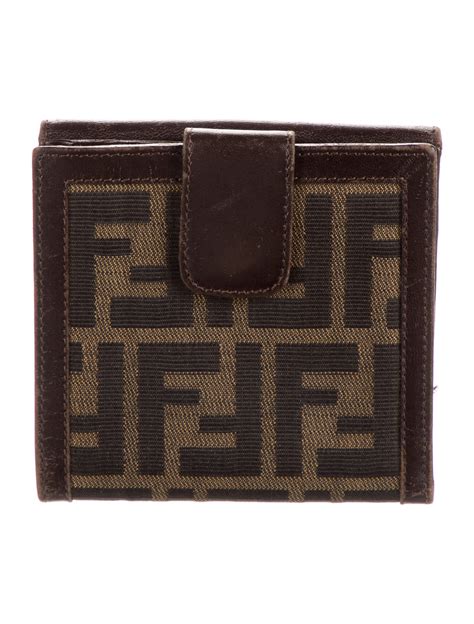 fendi ff logo wallet